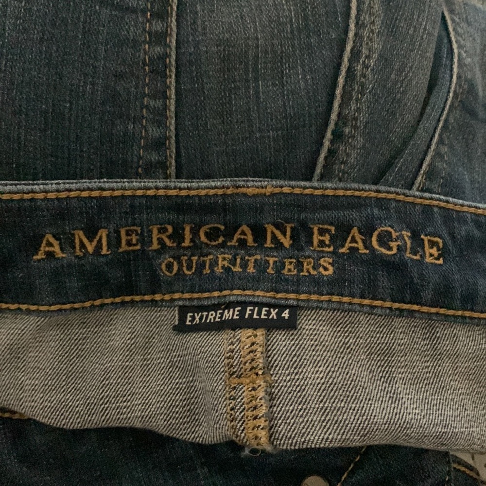 American Eagle Men's Extreme Flex Slim Straight Stretch Jean size 29x30 - Picture 3 of 6